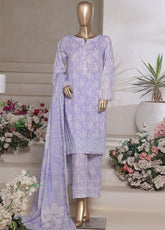 Aashkaar By HZ Textile Embroidered Cotton Lawn 3 Piece Stitched Suit HZ25APECLV3 LPE-542
